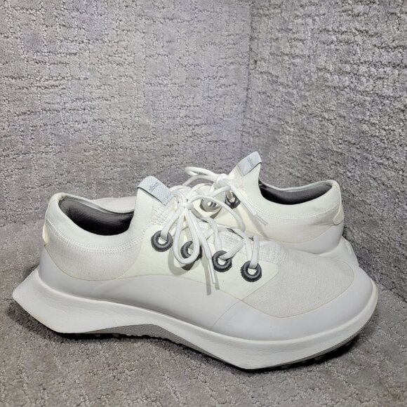 Allbirds Tree Dasher TD2 Men's Size US 12 White Lace Up Running Sneakers - Picture 5 of 11